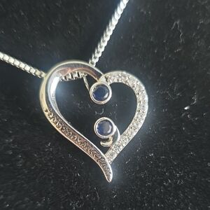 Silver PlatedHeart "This Too Shall Pass" Pendant Necklace New